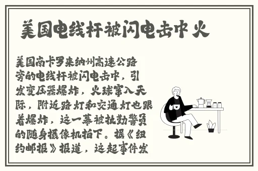 女警察电视剧